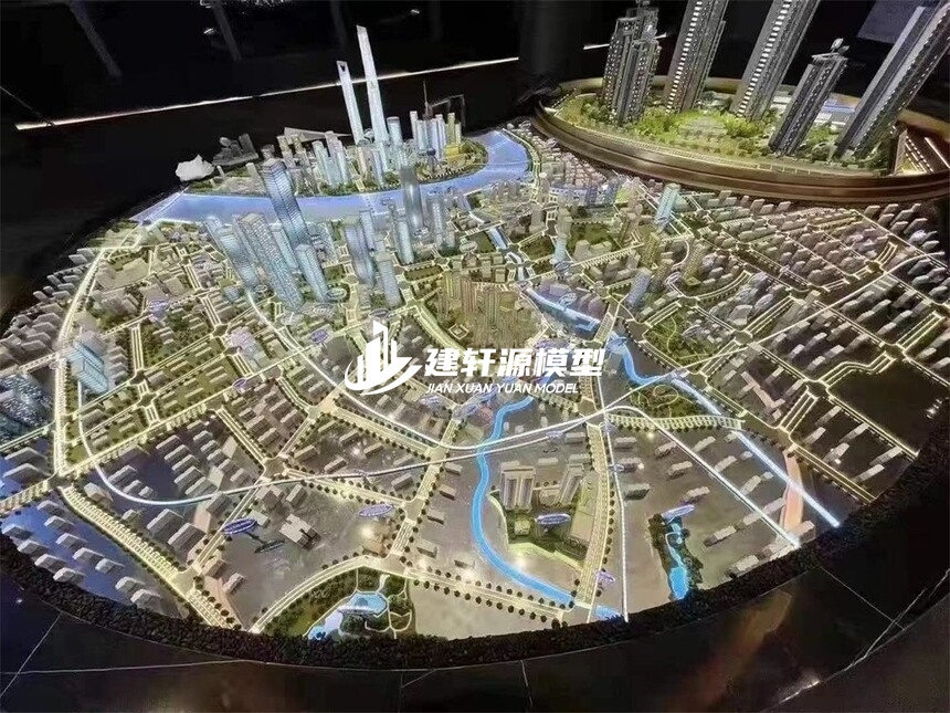 石渠规划模型制作