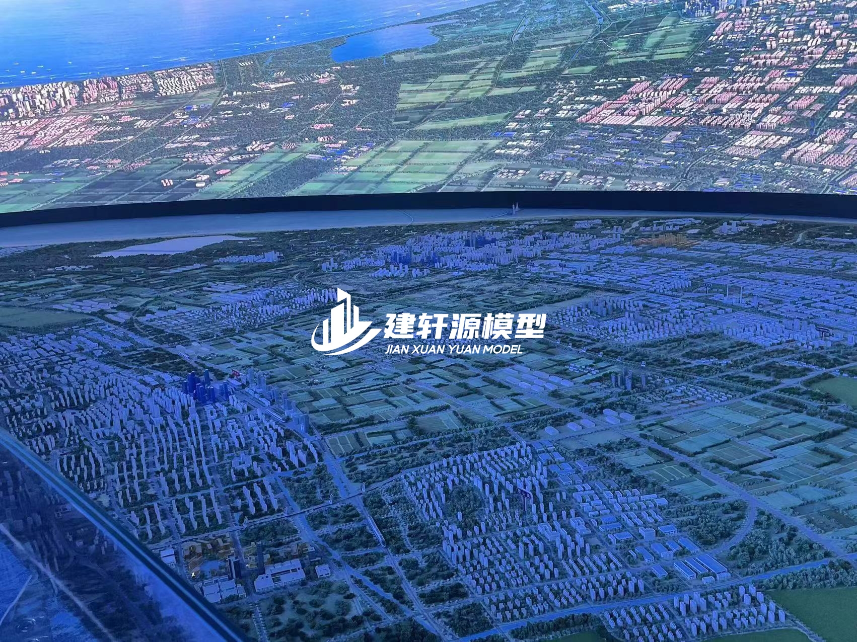 石渠城市规划模型制作