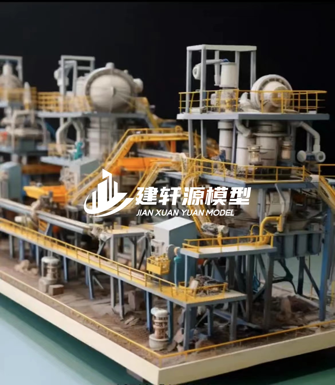 石渠设备模型制作